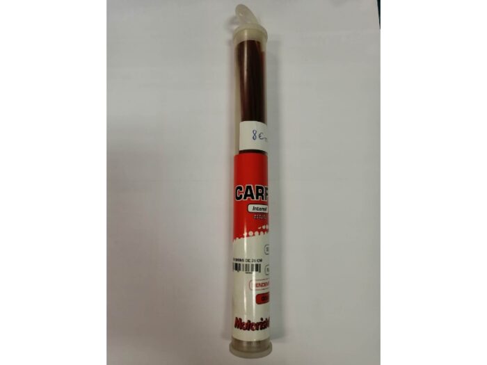 tube carfil fil carré 2.4mm 50pcs